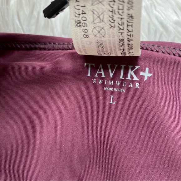Tavik Monaco Merlot Jayden Moderate Swim Bottom Size Large New with Tag - Picture 6 of 8